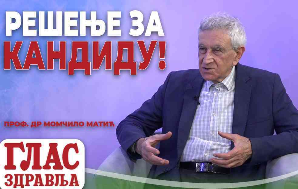 Prof. Dr <span style='color:red;'><b>Momčilo Matić</b></span>: Ove namirnice ubijaju kandidu! 
